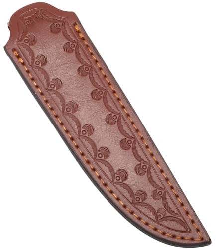 GORGECRAFT Fodero In Pelle di Vacchetta Lama Fissa Fodero In Pelle Dritta Custodia per Pugnali Fondina per Mano Destra Porta Cintura Fodero Orizzontale Medievale Retrò per Halloween Natale Cosplay