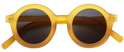 BABYMOCS Gafas de Sol Infantiles de 1,5 a 7 años | Bioplástico Reciclado y Protección UV400 Cat. 3 | Gafas de Sol Redondas Para Niños y Niñas, Sin BPA | Hechas a Mano - Diseño Sueco