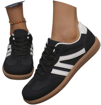 Bastwahl Basket Femme Marche Confortable - Baskets à Confort orthopédique Chaussures de Sport Confortables et stylées Sneaker Légères à Enfiler pour la Marche et Les activités décontractées