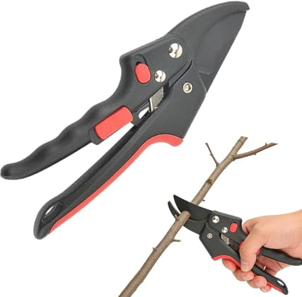 Tijeras De Poda De Jardín - Tijeras De Jardin Con Empunadura Comoda, De Jardín Resistentes | Para Exterior Interior Arbustos Plantas Flores Rosal Frutal