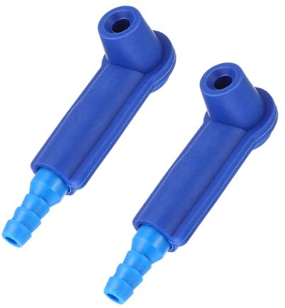 JNNJ 2Pcs Bremsflüssigkeits-Ölwechsler-Anschluss, Bremsflüssigkeit Entlüfter Stecker, Universal Bremse Öl Schnell Austausch Anschluss Wartungswerkzeug für PKW LKW Auto