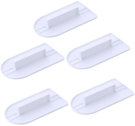 Cabilock 5 Piezas Herramienta decoración pasteles Alisador fondant repostería sello de fecha de madera raspador de fondant Dulce de azúcar pastel más suave fondant más suave