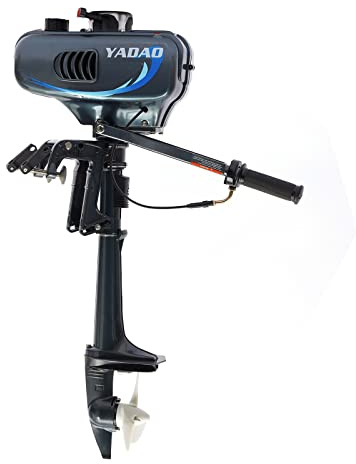 3.5HP Moteur hors-bord 2 temps pour bateaux de pêche gonflables - refroidissement de l'eau CDI