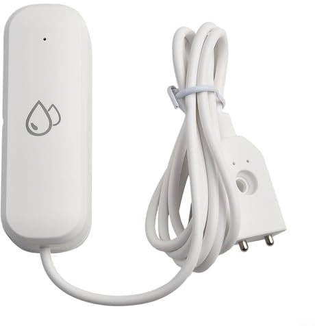 Détecteur de fuite d'eau WiFi avec application mobile, système de sécurité pour maison intelligente, capteur d'inondation sans fil pour salle de bain, alarme de protection contre les débordements