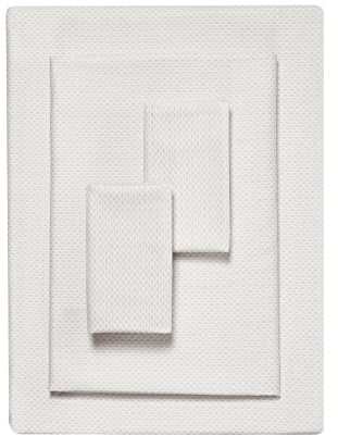 Vera Wang - King Sheet Set, Sateen Cotton Bedding, 800 Thread Count, Soft & Smooth (Eyelet Pink, King)
