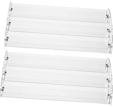 Healeved 2stücke Nagellack-organizer Mehrschicht-präsentationsständer Nagellack-aufbewahrung Nagellack-regal Nagellack-ständer Für Schminktisch Maniküre Zubehör