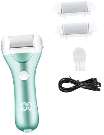 DECORNIJIA Épilateur Électrique Kit de Pédicure Professionnel Anti-peau Dure et Callosités Abs pour Hommes et Femmes