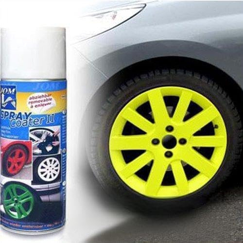 1 x fälgfolie sprayfolie folie för aluminiumfälgar GELB (100 ml = 4,72 euro)