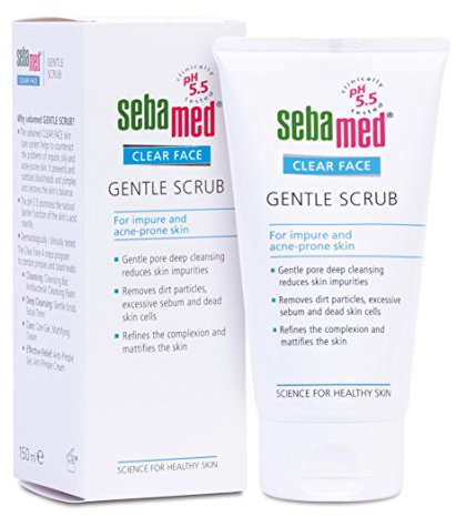 Sebamed klart ansikte mild skrubb 150 ml
