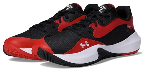 Under Armour Herr UA Lockdown 7 Low Basketball Trainers, Flerfärgad, 47 EU