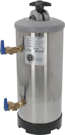 Addolcitore d'acqua manuale da 12 Litri in acciaio inossidabile, 3/8 ø