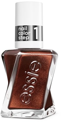 Gel by essie Gel-like Nail Polish, Up to 15 Days of Wear, No UV Light, Marquise Please, Metallic Rich Brown Nail Polish, 13.5ml