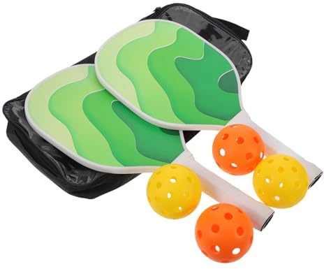 TOYZFRIENDY Raquette De Pickleball D'Entraînement Raquette De Pickleball Mignonne avec pour Enfants Et Balles pour