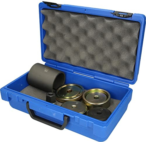 KS Tools 150.9855 Juego de herramientas de silentblock para soportes de eje trasero BMW, 8 pzs