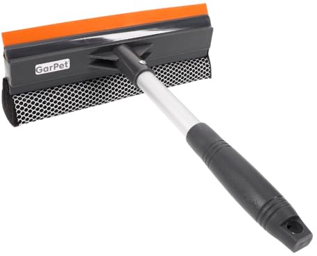 GarPet Fenster Scheiben Glas Dusch Auto Reiniger Wischer Abzieher Gummilippe Schwamm