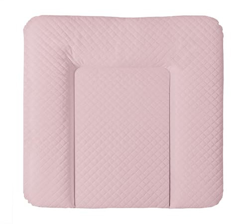 Ceba Baby® Wickelauflage - weiche Wickelunterlage - Baby Wickeltischauflage - 75x72 cm - Abwaschbar - OEKO-TEX® Standard 100 - Made in EU - Pink - 75 x 72 cm