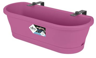 Elho Corsica Easy Balcony Übertopf, Kräftiges Violet, 60 cm