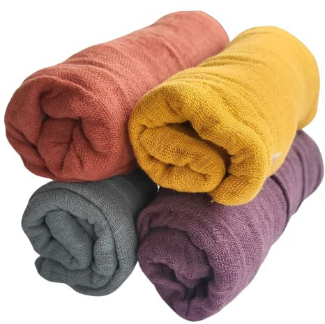 Pippi Mulltücher 4er Pack (Golden Meadow)