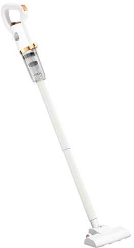 SIXRUN Aspirateur Balai, Aspirateur sans Fil 2 en 1, Silencieux, Rechargeable, Puissant, Aspirateur Vertical avec Brosse de Sol pour la Maison