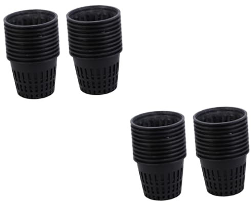 YARNOW 2 Set Di Contenitori Per Giardinaggio Fioriere Cestini Idroponici Per Piante Da Giardino Tazze in Plastica Vasi 20 Pezzi * 2