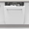 Electra Fully Integrated Standard Dishwasher - White with Fixed Door Fixing Kit - E Rated