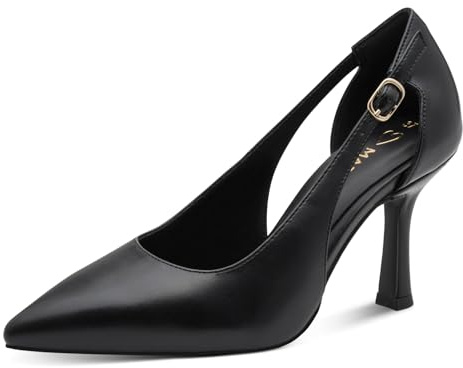 MARCO TOZZI Donna Décolleté Morbido Feel Me Plantare Morbida Fodera Interna Trendy, Nero (Black), 37 EU