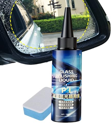 Rimuovitore Pellicola Vetri Auto Pulitore Auto Forniture Dettagliatura | Pulitore per Parabrezza 150 ml Accessorio Di Pulizia E Dettagliatura Per Parabrezza Fari Retrovisore Esterni Interni E Uso