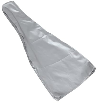 Mikinona wasserdichte Gitarrenschutzabdeckung Für Bassgitarre Reflektierende Silberbeschichtung Sonnenschutz Und Staubschutz Für Musiker Und Gitarrenliebhaber