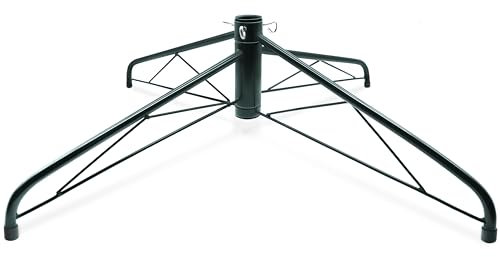 70cm Metall Weihnachtsbaum Ständer mit 3,2cm Bohrung für 120/150/180/250/270cm Weihnachtsbäume,Weihnachtsbaumständer, Christbaumständer für künstliche Bäume, Klappbarer Grüner Baumständer Weihnachten
