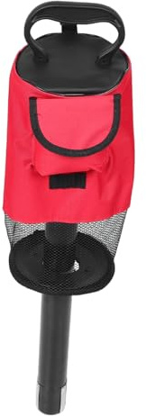 LIOOBO Golf Ball Retriever Tube Portable Collection Tool with Easy Assembly for Quick Golf Ball Pickup Durable and Plastic Design for Men and Women Red