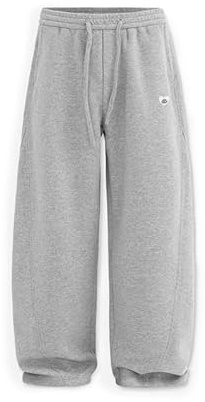 Aelfric Eden Pantalon de jogging ample pour homme Pantalon de sport basique pour femme Pantalon long Sweatpants à jambe large Pantalon d'entraînement unisexe avec poches Pantalon de loisirs