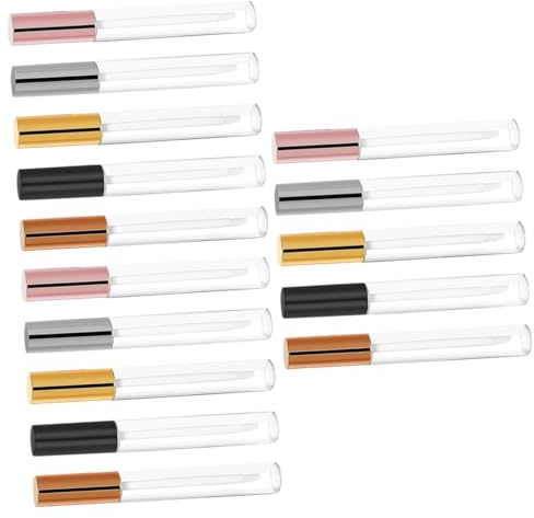 BAZEITFLOW 30pcs Lip Gloss Tube DIY Lip Gloss Holders for Travel and Boys and Girls Multipack