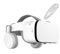 3D Virtual Reality VR Headset, VR Glasses Goggles with Bluetooth Headset, 3D Virtual Reality Glasses for iPhone/Samsung Movies and Games Compatible with iOS/Android, for iPhone Apple Android Phone.