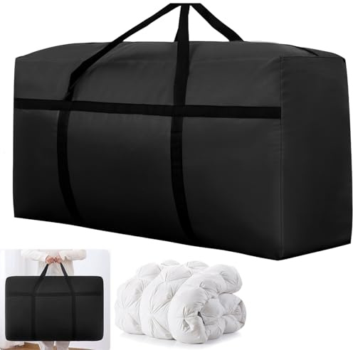 Bolsa Nizirioo de transporte 600D Oxford para árbol de Navidad, edredones y cojines, resistente al agua (100 x 60 x 30 cm)