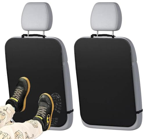UVVRUR 2 protezioni per lo schienale dell'auto, per il retro dei sedili anteriori, impermeabili, facili da pulire