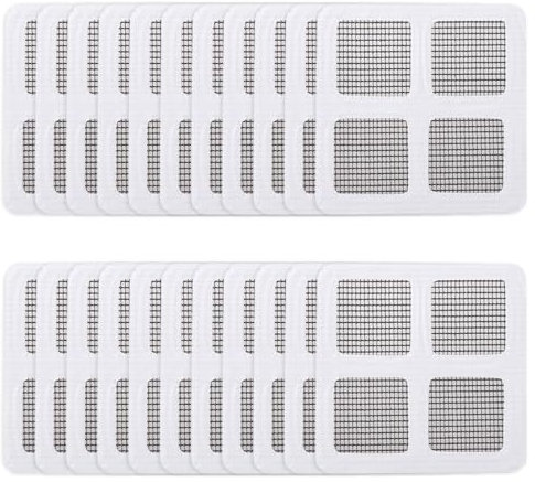 EYVRPAU 20 piezas colador de pelo desechable, colador de ducha, desatasca el pelo, evita que se atasque la alcantarilla, accesorios de baño, productos para el hogar (cocina, fregadero, bañera)