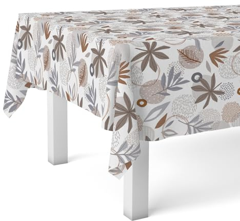 Martina Home Mantel Hule Sella Gris 220X140 CM