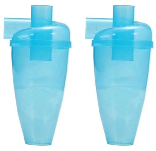 GNURBDILFO 2X Cyclone Mini Extracteur Industriel Outil de Travail Du Bois Aspirateur Filtre SéParation Maison Bricolage