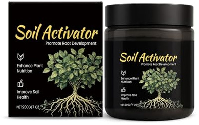 Amendante per il Terreno | Delicato Sicuro E Adatto Ai Principianti,Potenziatore di Nutrienti Vegetali,Per Cortile Fattoria Balconi Terrazzi e Aiuole