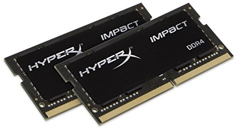 HyperX Impact HX426S15IB2K2/16 Memoria 16 GB Kit (2 x 8 GB) 2666MHz DDR4 CL15 SODIMM