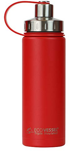 DB - ECOVESSEL BOULDER - 600ml - Jazz Red