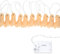 Navaris LED Lichterkette Alpaka Design - 2m Länge - Süße Nachtlicht Minilichterkette für Kinder mit warmweißem Licht - Lichter Kette - Creme