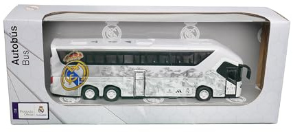 BANDAI Figura Eleven Force Bus Real Madrid Club de Fútbol - Coleccionables para Exhibición - Idea de Regalo - Juguetes para Niños Y Adultos - Fans De Fútbol EF16256