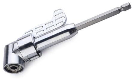 jojofuny Tournevis à Angle Droit 105 Degrés Adaptateur Perceuse à Angle Droit Douille Magnétique Outil Coudé Pour Espaces Restreints Usage Perçage Prolongé