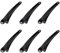 Haarklammern,6StückHaarclips,FriseurKlammern,Abteilklammern,Haarklammern Friseur Haarklammer Friseurbedarf Haar clips damen,Haarclips zum Stylen und Schneiden Professionelle Salon Haarklammern.