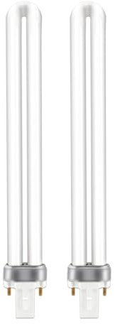 Lampada Fluorescente Compatta G23 2pin 11W, Bianco Neutro 4000K, Lampade a Risparmio Energetico CFL G23, Tubo a Forma di U, Applicabile a Soggiorno, Camera da Letto, Corridoio, Non Dimmerabile,2 pezzi