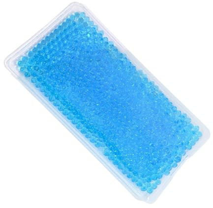Paquete de hielo de gel reutilizable para lesiones, almohadilla de gel y flexible con frío caliente, comodidad calmante para cuello, espalda, hombro, brazo y rodilla, recuperación deportiva