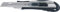 KWB 2 in 1 Sicherheits Cuttermesser 18 mm 14418 (2 facher Klingenschieber, rutschfeste Grifffläche)