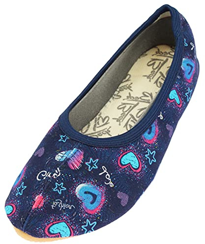 Beck Femme Girls Chaussures de Gymnastique, Bleu, 36 EU