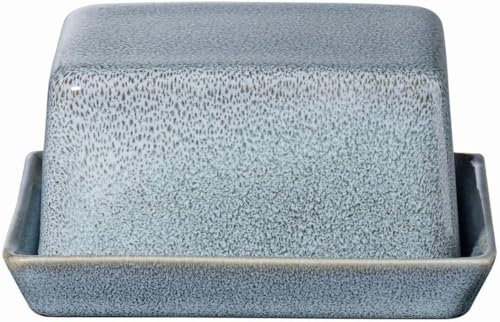 ASA Saisons Butterdose Steinzeug Denim, Größe: 11cm x 8,5cm x 6cm, 5108118